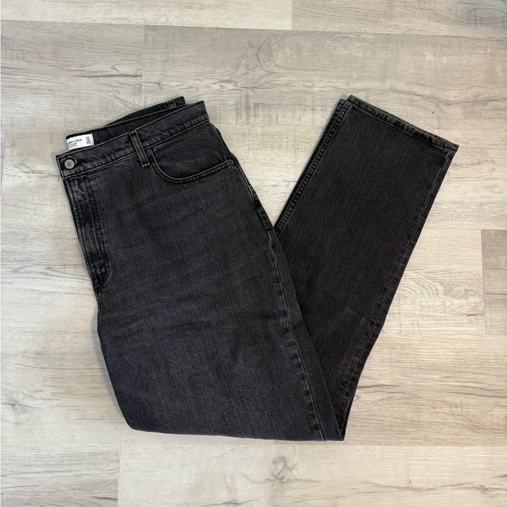 Abercrombie black tall jeans